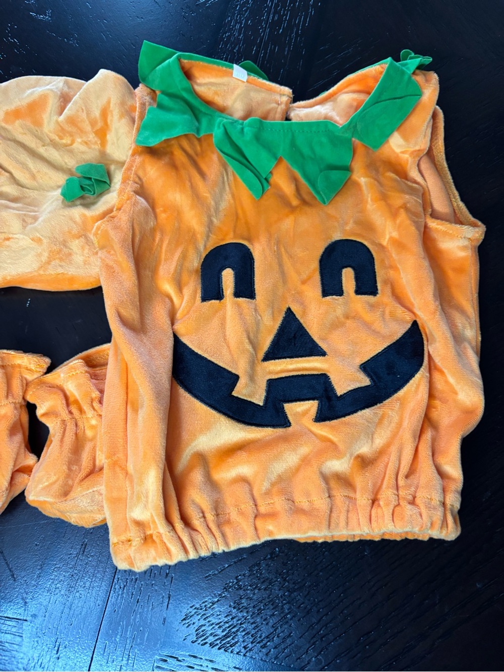 Kids Pumpkin Jack-O'-Lantern Costume - Orange